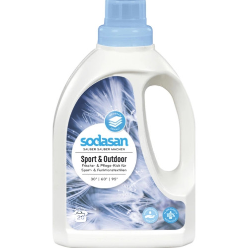 Жидкое органическое средство для стирки спортивной одежды Sodasan Active Sport, 0,75 л